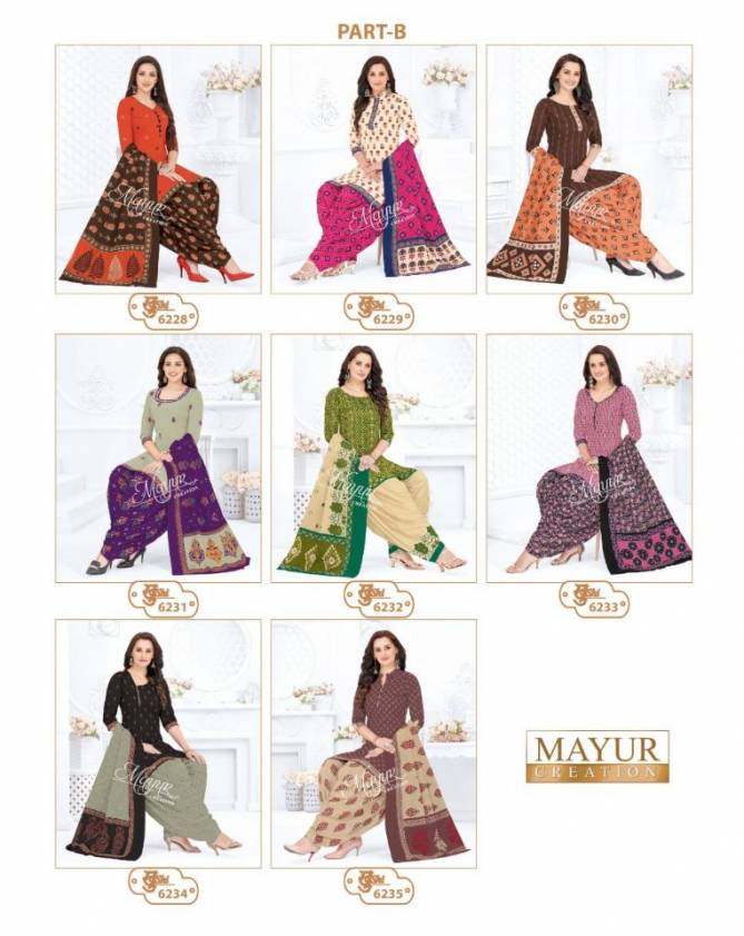 Mayur Khushi 62 Cotton Printed Casual Daily Wear Cotton Dress Material Collection